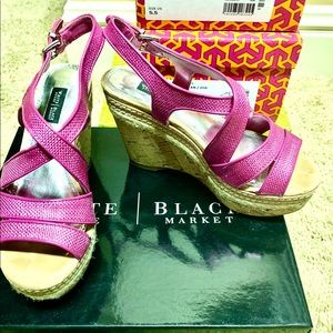 White House Black Market Wedge platform Sandel